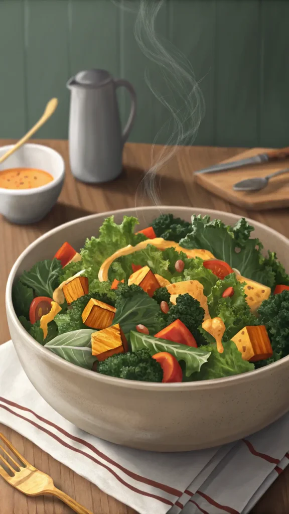 Hot Kale Salad: A Nutritious and Flavorful Delight