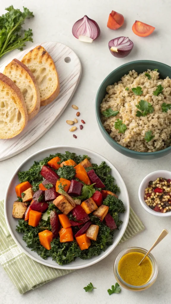 Warm Kale Salad