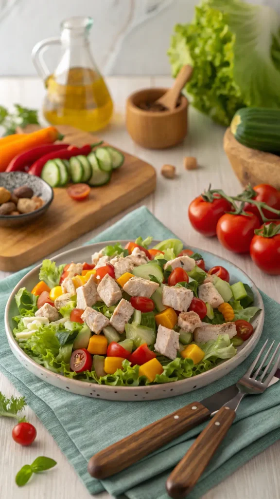 Chopped Chicken Salad