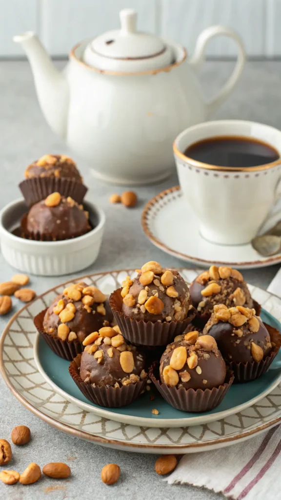 Chocolate Butterscotch Peanut Clusters