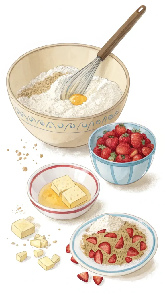 Strawberry Breakfast Cookies