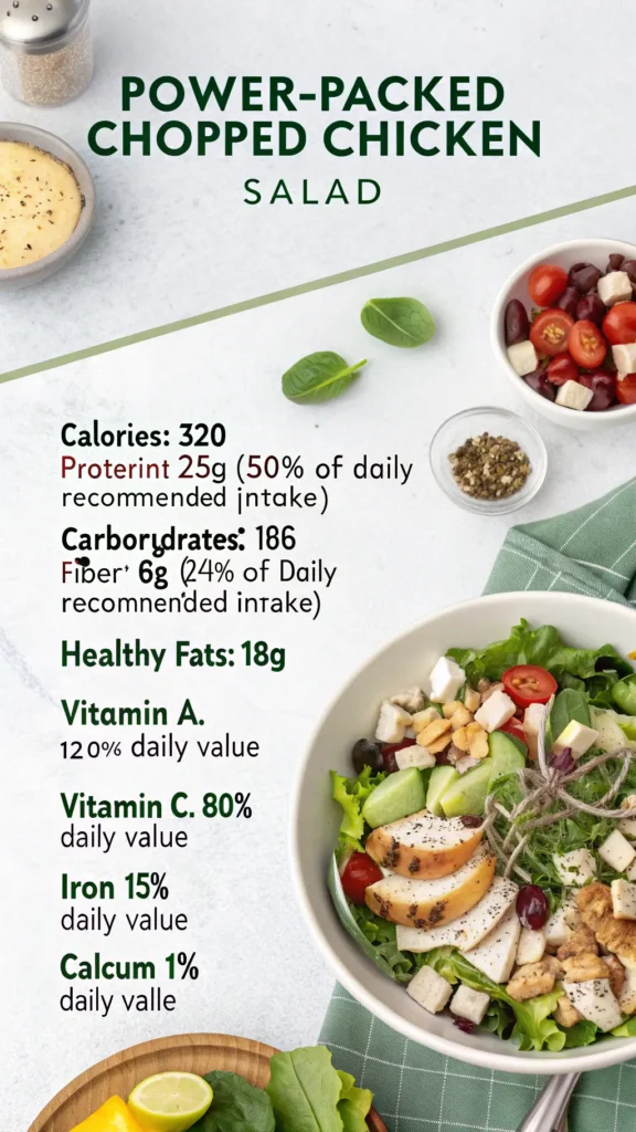 Chopped Chicken Salad