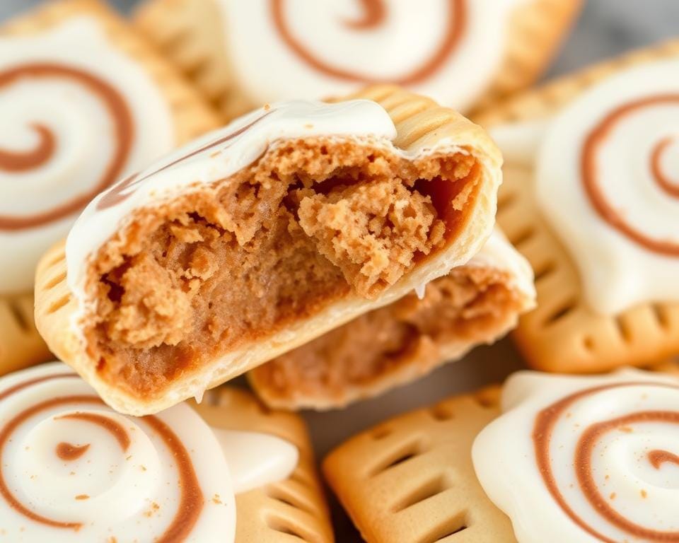 Cinnamon Roll Pop-Tarts with cinnamon swirl - best Pop Tart flavors 2025 Cinnamon Roll Pop-Tarts with cinnamon swirl - best Pop Tart flavors 2025