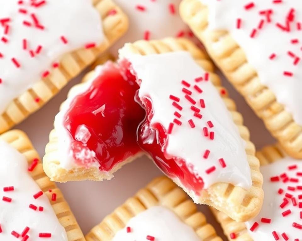 Frosted Cherry Pop-Tarts with red filling - best Pop Tart flavors 2025 Frosted Cherry Pop-Tarts with red filling - best Pop Tart flavors 2025
